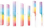 Perfectbeauty Set 7 piepteni RAINBOW (C7721)