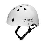 MoMi Casca bicicleta copii, momi - white matt (ROBI00061) - bekid