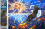 NORIMPEX - Puzzle Pictura cu diamant: Un prădător maiestuos 30x40cm - 1 - 39 piese