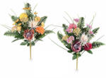 Decorer Set 2 buchete flori artificiale multicolore 56 cm (A56.45.75)