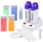 SELA Kit Epilare cu Ceara Cartus Roial nr 57, Incalzitor ceara dublu