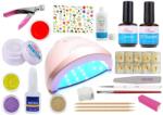 SELA Kit Unghii False Cu Gel Uv, Nr. 2, Lampa Led, Sela