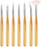 SELA Set 7 pensule pentru gel NBS07B, Sela