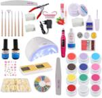 SELA Kit unghii false cu gel , Sela , nr. 39