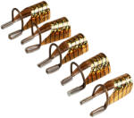 SELA Set 5 sabloane refolosibile, gold , Sela , SR01-GD