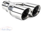  Univerzális Dupla Polírozott Kipufogóvég M Style