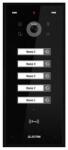 ELECTRA Videointerfon de exterior Electra VPH. 05F03. ELBTL, 5 familii, montaj incastrat, 4 fire, RFID, negru (VPH.05F03.ELBTL)
