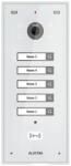 ELECTRA Videointerfon de exterior Electra VPH. 05S03. ELWTL , 5 familii, montaj aparent, 4 fire, RFID, alb (VPH.05S03.ELWTL)