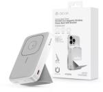 DEVIA ST395789 Extreme Speed Series 3in1 Magnetic vezeték nélküli PD 20W 10.000 mAh fehér powerbank (ST395789) - bestbyte