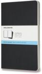 Moleskine L, pontozott, fekete - 3 db (QP319)