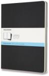 Moleskine XL, pontozott, fekete - 3 db (QP324)