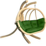 Czillo Függőfotel Állvánnyal - Swingpod XL Prémium, Zöld Színű Párnával