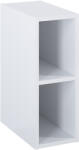 Roca Kwadro szekrény 20x38.6x53 cm oldalra akasztható fehér A857975806 (A857975806)