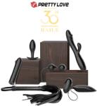 PRETTYLOVE Set Anniversary Collection All Black Series, 6 Jucarii, Silicon, Negru