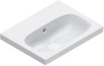 CATALANO Alvea mosdótál 45x35 cm négyszögletes klasszikus-beépíthető fehér fényes 0620450001 (0620450001)