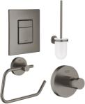 Grohe Készlet öblítő gomb Grohe Skate 38732AL0, WC kefe Grohe Essentials 40374AL1, 40689AL1, 40364AL1