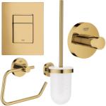 Grohe Készlet öblítő gomb Grohe Skate 38732GL0, WC kefe Grohe Essentials 40374GL1, 40689GL1, 40364GL1