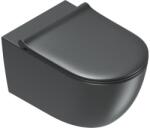 CATALANO Sfera wc csésze függesztett perem nélkül fekete matt 0511550022 (0511550022)