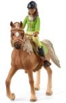 Schleich Schleich: Horse Club Sarah și Mystery figurine 42542 (SLH42542) Figurina