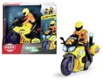 Dickie Toys Motocicleta Dickie Rescue 17 cm cu pilot (3712030)