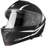 Street Racer Cască de motocicletă flip-up Street Racer Fury alb-negru mat (STRFURYBLWHFF935SV)