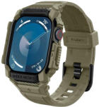 Spigen Apple Watch 10 (46mm) Tok és Szíj - Spigen Rugged Armor Pro - Khaki (ACS08608)