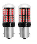 Autolife SMD-1156-144SMD LED izzó - 2db-os - 21W - piros - 12-48V CANBUS (22285_alf)
