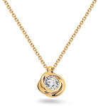 Heratis Forever Finom arany nyaklánc cirkonnal, 9K IZ16027YHR