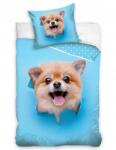  Kutyás ágyneműhuzat szett 140x200 cm - világoskék (NL236001-PP)