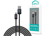 DEVIA Gracious Series v2 12W USB/Lightning adat-és töltőkábel 2m - fekete - rexdigital