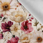 Takoy Téli softshell anyag világos virágok 60