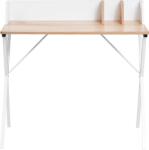 Mobikon Birou DTD stejar alb Psalmo 90x50x85 cm (0000388191)