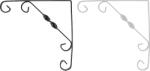 Evotools Consola Metalica Decorativa (674436)