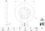 Bosch Disc frana BOSCH 0 986 479 H54 (0 986 479 H54) - automobilus