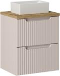 Comad Set dulap Comad Nova Cashmere NOVACASHMERE 82-50-2S, lavoar Comad Gaja UN-GAJA35-SW 78570A(35), NOVA OAK A 89-50 (SETNOCBOAK50CMSUNGAJA35WH)