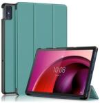 Gigapack Lenovo Tab M10 5G (TB-X607) tok álló, bőr hatású (aktív flip, oldalra nyíló, trifold, asztali tartó) sötétzöld (GP-153579)