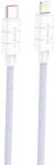 FONENG Kábel USB-C do Lightning Foneng XS02 PD27W, 1.2m (fioletowy) (XS02 C-iP purple) - scom