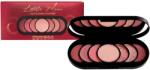 ParisAx 6 szemhéjfesték + 1 highlighter paletta (Red copper/Gold)
