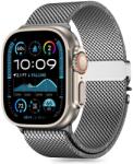 Tech-Protect MILANO APPLE WATCH 6 / 7 / 8 / 9 / 10 / SE / ULTRA 1 / 2 (44 / 45 / 46 / 49 MM) ezüst szíj
