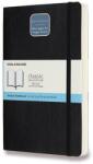 Moleskine L expanded, puha kötés, pontozott, fekete (QP619EXP)