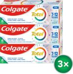 Colgate Total Junior, 7-12 év, 3× 50ml