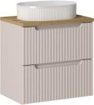 Comad Készlet szekrény Comad Nova Cashmere NOVA CASHMERE 82-60-2S, mosdótál Comad Beyond 5 BEYOND 5 WHITE ( E-6564 ), NOVA OAK A 89-60