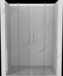 Mexen Velar L Duo, tolózuhanyajtó nyitáshoz 140 cm, 8 mm átlátszó üveg, króm, 871-140-003-02-01 (871-140-003-02-01)