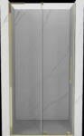 Mexen Velar L, tolózuhanyajtó nyitáshoz 120 cm, 8 mm átlátszó üveg, arany fényes, 871-120-003-01-50 (871-120-003-01-50)