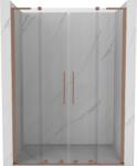 Mexen Velar L Duo, tolózuhanyajtó nyitáshoz 150 cm, 8 mm átlátszó üveg, rézmatt, 871-150-003-02-65 (871-150-003-02-65)