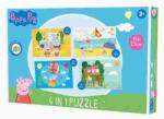 Clementoni Peppa malac puzzle 4 az 1ben (ARJ040673D)