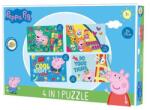 Clementoni Peppa malac Fun puzzle 4 az 1-ben (ARJ054762A)