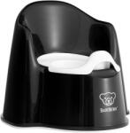 BabyBjörn Olita cu protectie spate Potty Chair Black White (055256A) Olita