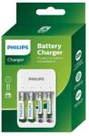 Philips SCB4013NB/00 Încărcător de baterii AA/AAA 2 bucăți AAA 700mAh și 2 bucăți AA 1300mAh (SCB4013NB/00) Baterie reincarcabila