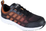 Portwest FT15 Steelite Tove Trainer S1P Fekete / Narancs - 37 (FT15BKO37)